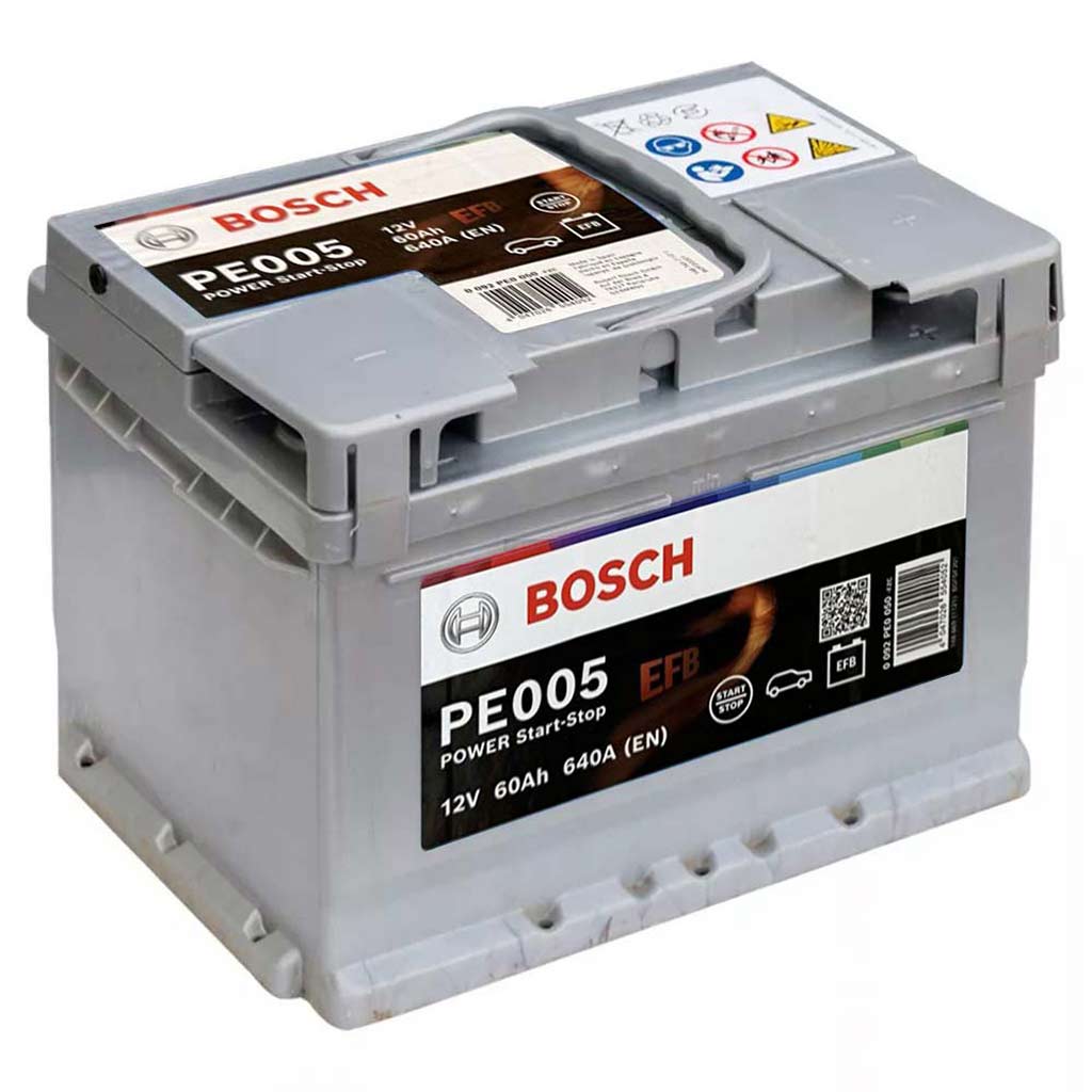 Baterie auto BOSCH Power EFB PE005 12 V 60 Ah 640A