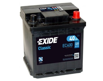 Baterie auto EXIDE Classic 12 V 40Ah 320A