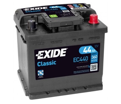 Baterie auto EXIDE Classic 12 V 44Ah 360A