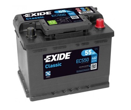 Baterie auto EXIDE Classic 12 V 55Ah 460A
