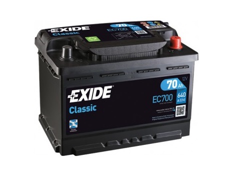 Baterie auto EXIDE Classic 12 V 70Ah 640A
