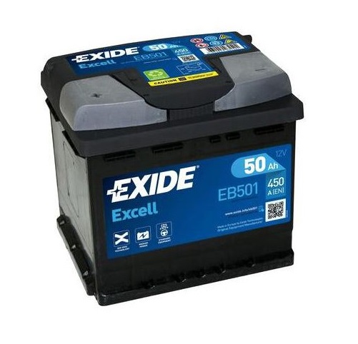Baterie auto EXIDE Excell 12 V 50Ah 450A