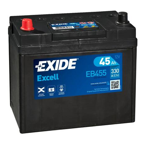Baterie auto EXIDE Excell 12V 45Ah 330A