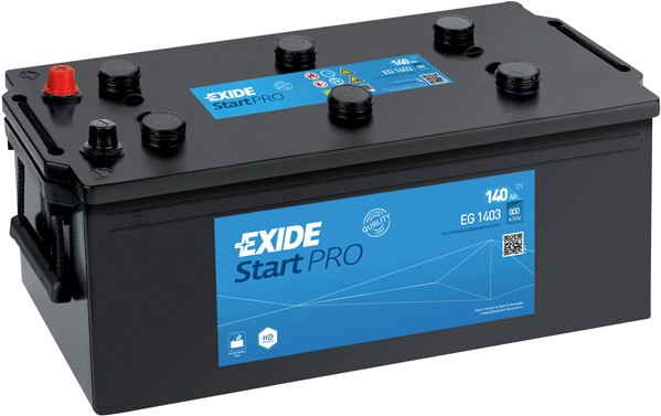Baterie auto EXIDE Start PRO 12 V 140Ah 800A