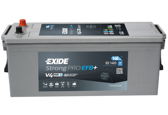 Baterie auto EXIDE Stong PRO EFB+ 12 V 140Ah 800A