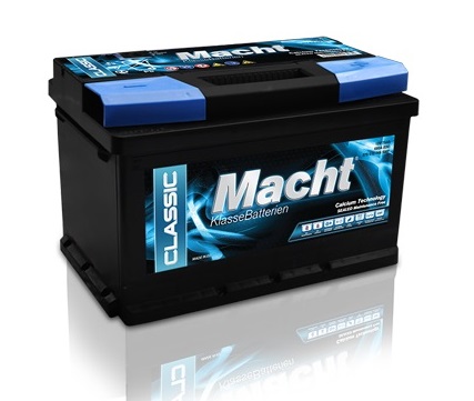 Baterie auto MACHT Classic 12 V 75Ah 680A