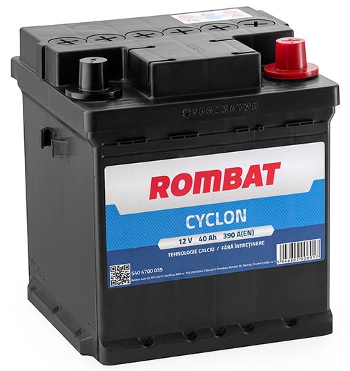 Baterie auto ROMBAT CYCLON 40Ah 390A 12 V