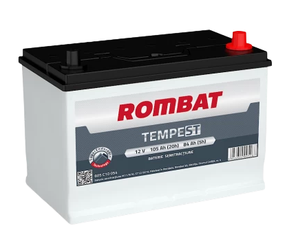 Baterie auto ROMBAT Tempest Semitractiune 12V 105Ah