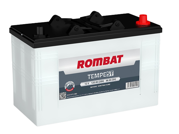 Baterie auto ROMBAT Tempest Semitractiune 12V 120Ah