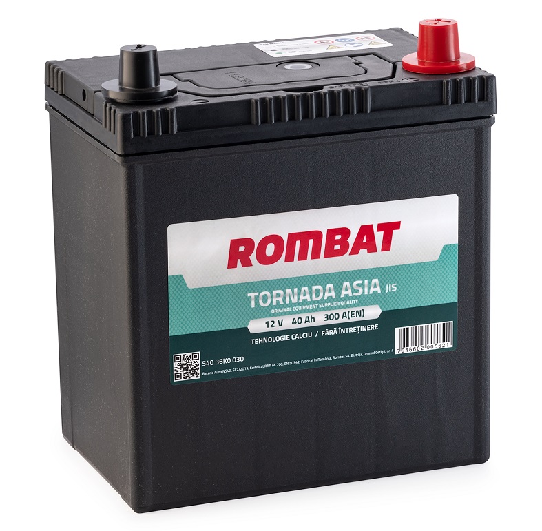 Baterie auto ROMBAT TORNADA 40Ah 300A 12 V