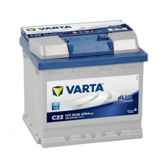 Baterie auto VARTA Blue Dynamic C22 12 V 52Ah 470A