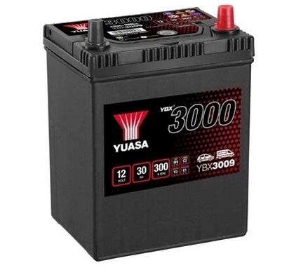 Baterie auto YUASA YBX 3000 ASIA  12 V 30Ah 300A