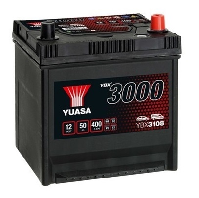 Baterie auto YUASA YBX 3000 ASIA 12 V 50Ah 400A