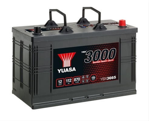 Baterie auto YUASA YBX 3000 Super HD Compact 12V 112Ah 870A