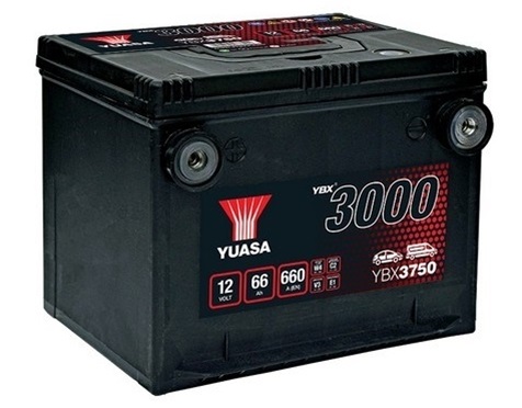 Baterie auto YUASA YBX 3000 USA 12 V 66Ah 660A