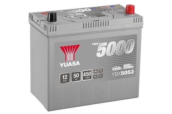 Baterie auto YUASA YBX 5000 ASIA 12V 50Ah 450A