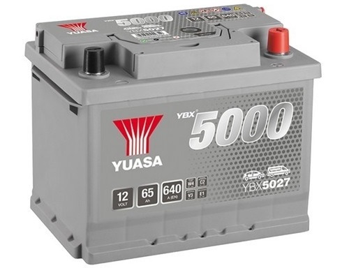 Baterie auto YUASA YBX 5000 Silver 12 V 65Ah 640A