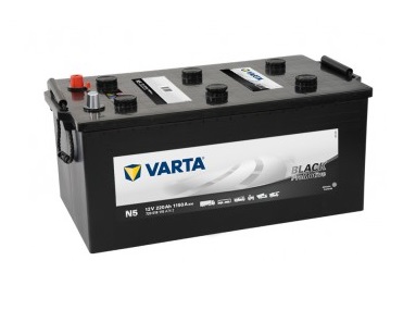 Baterie camioane VARTA ProMotive Black N5 12 V 220 Ah 1150 A