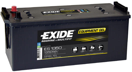 Baterie camion EXIDE Equipment Gel 12 V 120 Ah 620 A