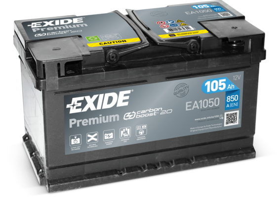 Baterie camion EXIDE Premium 12 V 105 Ah 850A
