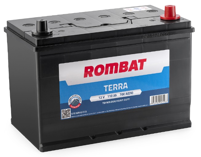 Baterie camion ROMBAT TERRA 110Ah 700A 12 V