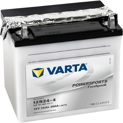 Baterie moto VARTA POWERSPORTS Freshpack 12 V 24Ah 200A