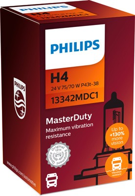 Bec camion H4 75/70W 24V MASTER DUTY PHILIPS