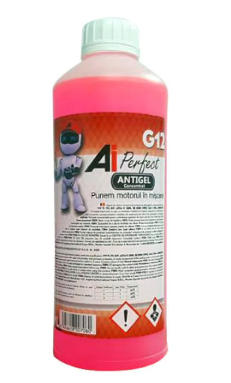 Antigel concentrat Ai PERFECT G12 rosu - 1L