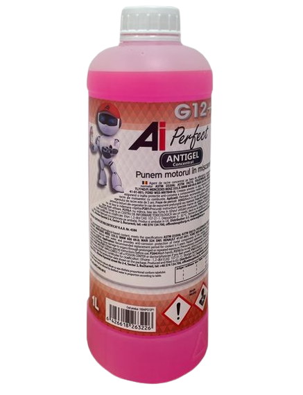 Antigel concentrat Ai PERFECT G12+  roz - 1L