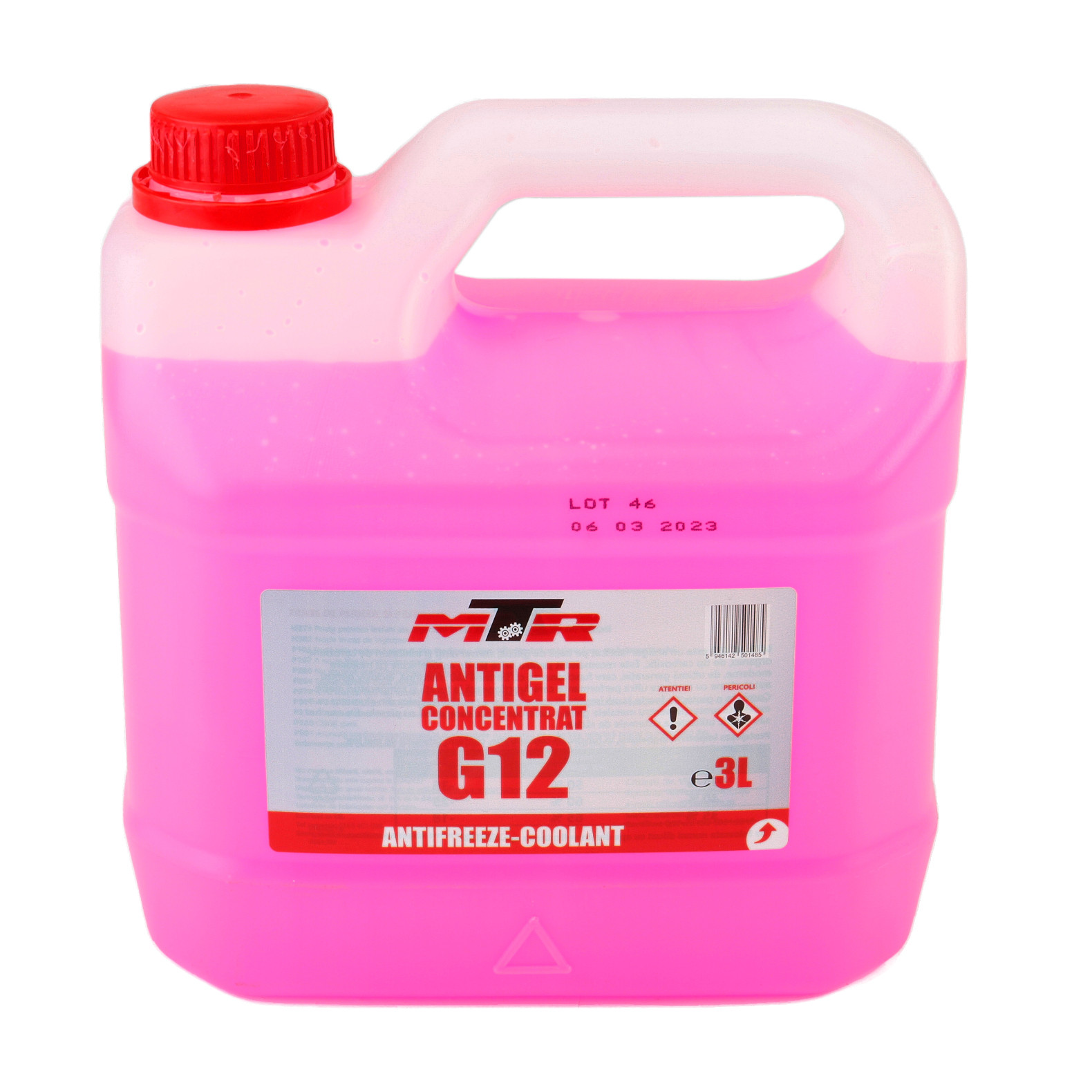 Antigel concentrat MTR rosu G12 3L