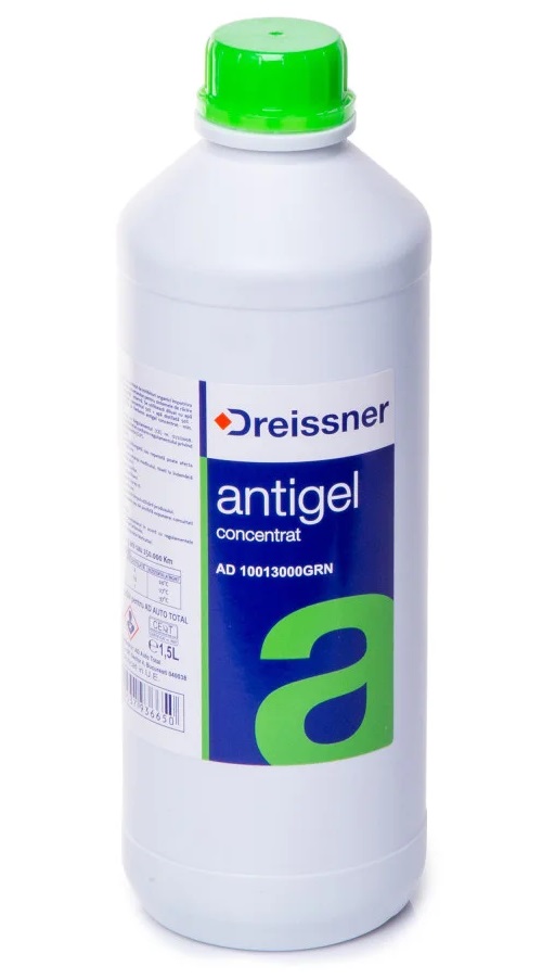 Antigel DREISSNER G12 Plus verde, concentrat - 1.5L