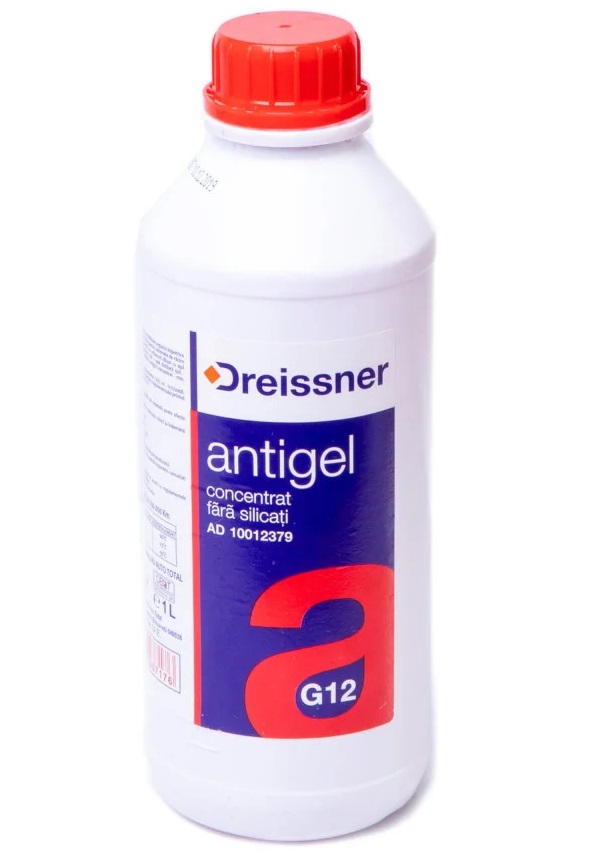 Antigel DREISSNER G12 rosu, concentrat - 1L