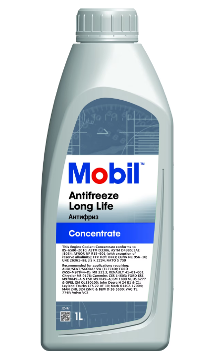 Antigel MOBIL Antifreeze Long Life G12+  rosu, concentrat - 1L