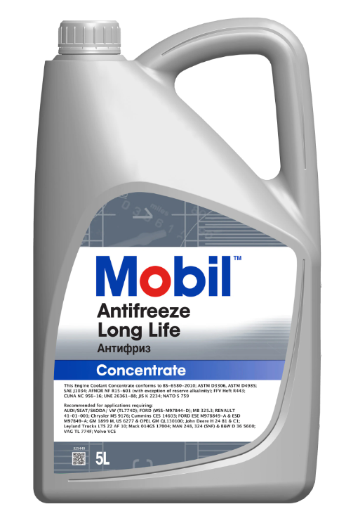 Antigel MOBIL Antifreeze Long Life G12+ rosu concentrat - 5L