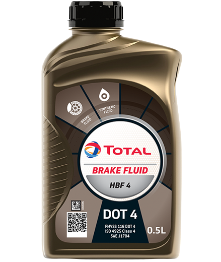 Lichid de frana TOTAL Brake Fluid HBF 4 / DOT 4 - 0.5L